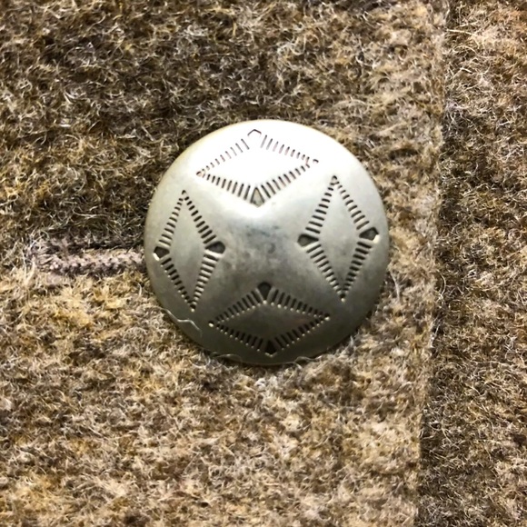 RALPH LAUREN Wool American Indian Blanket Hudson Bay Style Jacket M Made in USA - Picture 3 of 12